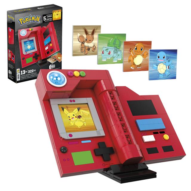 Mattel - Mega Pokemon Kanto Region Pokedex Building Kit (322Pieces) For Collectors in Raleigh NC