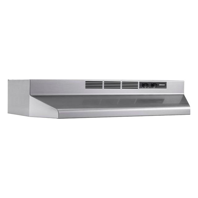 Broan-NuTone - 30-Inch Ductless Under-Cabinet Range Hood, Stainless Finish with PrintGuard in McMinnville-TN