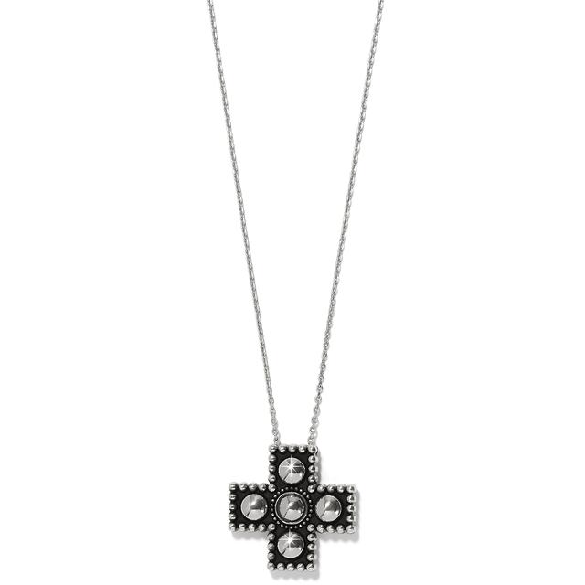 Brighton - Pretty Tough Small Cross Necklace