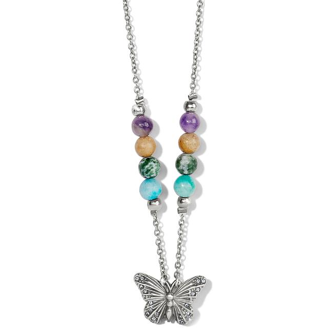 Brighton - Solstice Hues Butterfly Petite Necklace in Malvern-AR