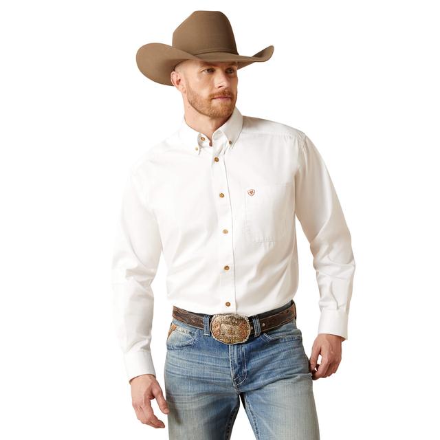 Ariat - Men's Solid Twill Classic Fit Shirt