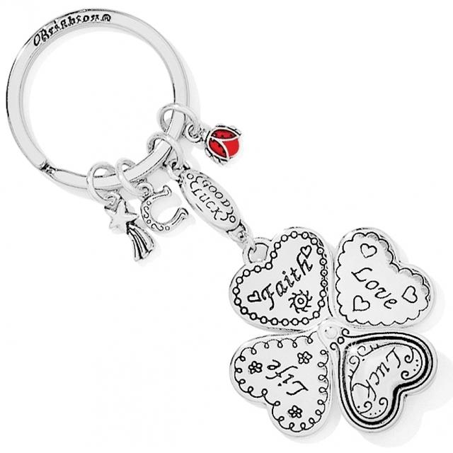 Brighton - Lucky Clover Heart Key Fob in Everett-PA