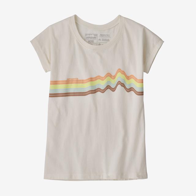 Patagonia - Girls' Regenerative Organic Certified Cotton Graphic T-Shirt in Dawsonville GA