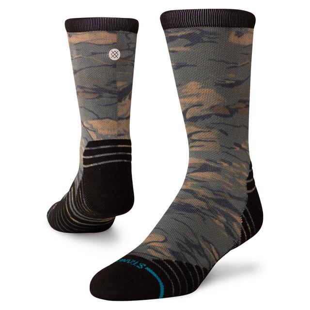 Stance - Rompin Mid Crew Socks Brown M