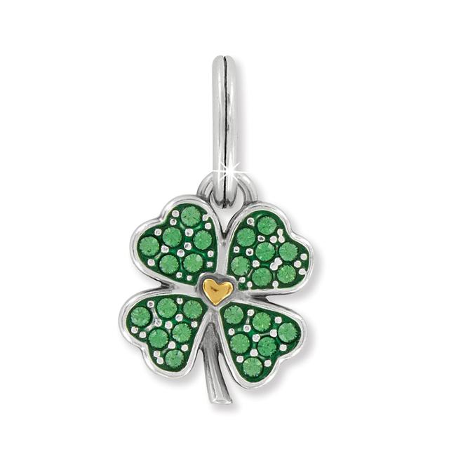 Brighton - Heart Leaf Clover Charm in Turlock-CA