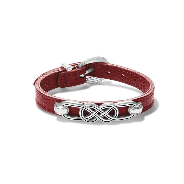 Brighton - Interlok Braid Leather Bracelet in Cisco-TX