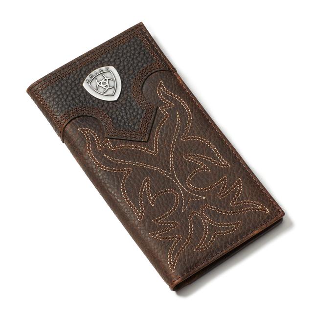 Ariat - Men's Logo Boot Stitch Rodeo Wallet