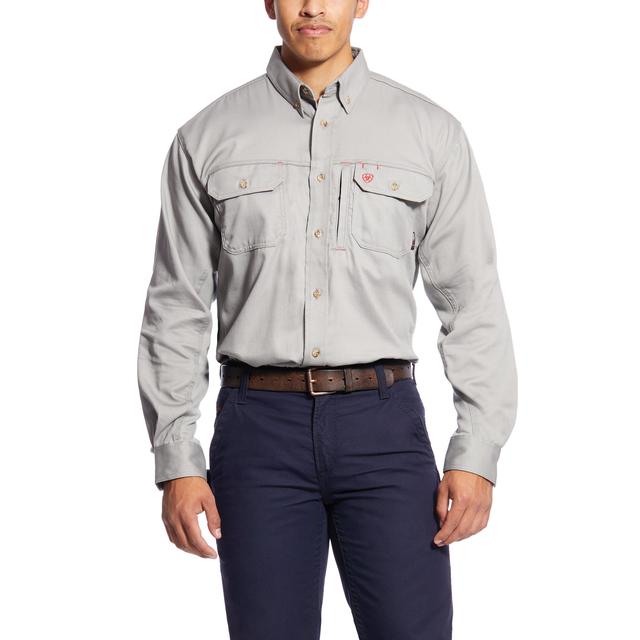 Ariat - Men's FR Solid Vent Work Shirt