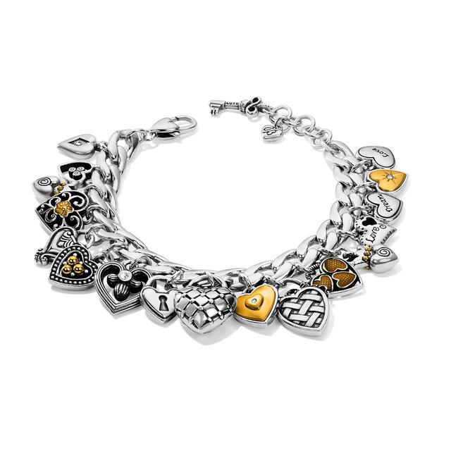 Brighton - One Heart Charm Bracelet in La Habra CA