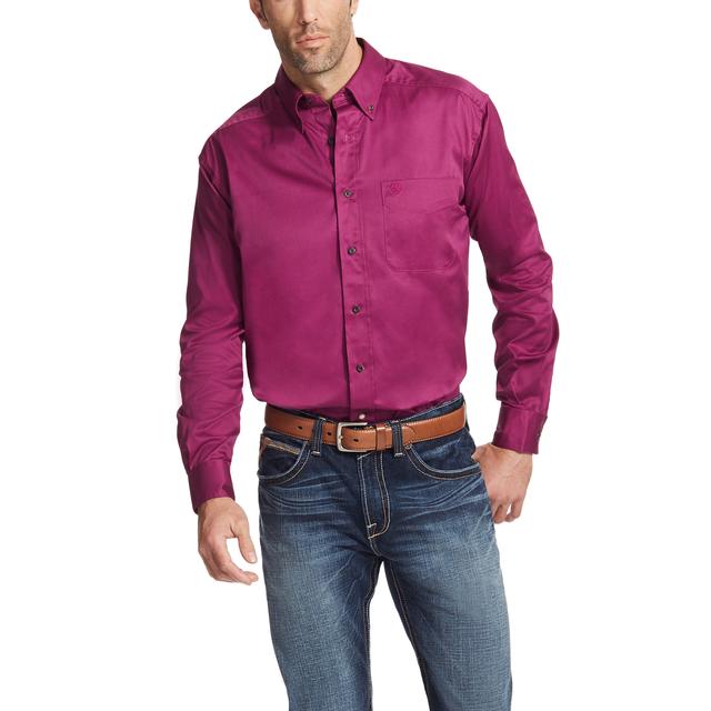 Ariat - Men's Solid Twill Classic Fit Shirt in Concord NC