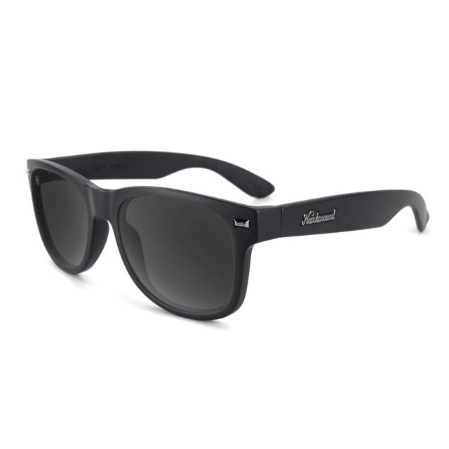 Knockaround - Fort Knocks: Matte Black on Black / Smoke