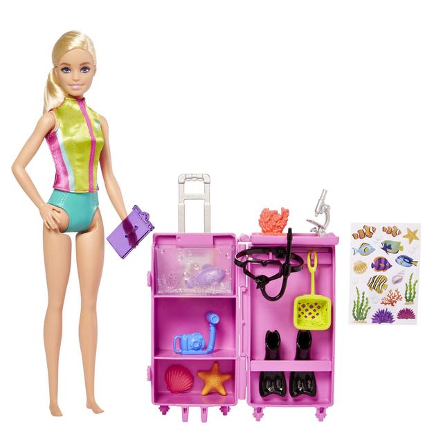 Mattel - Barbie Marine Biologist Doll And Playset (Light Skin Tone)