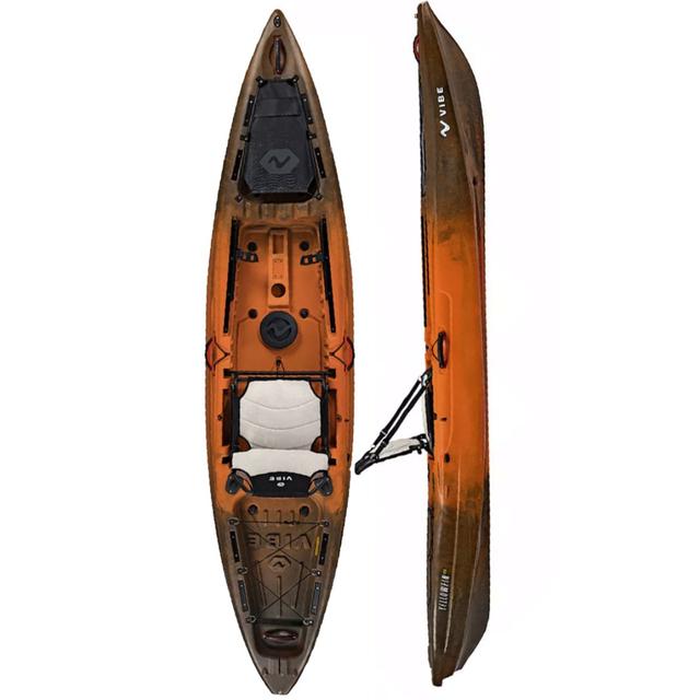 Vibe Kayaks - Yellowfin 120 Sit On Top Angler Fishing Kayak Package