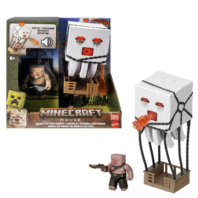 Mattel - Minecraft Blast Attack Ghast Action Figure Set