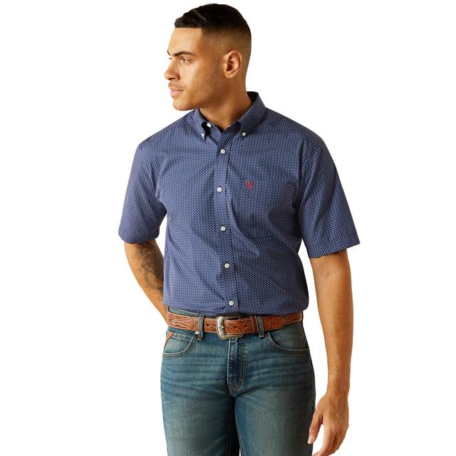 Ariat - Men's Wrinkle Free Davis Classic Fit Shirt
