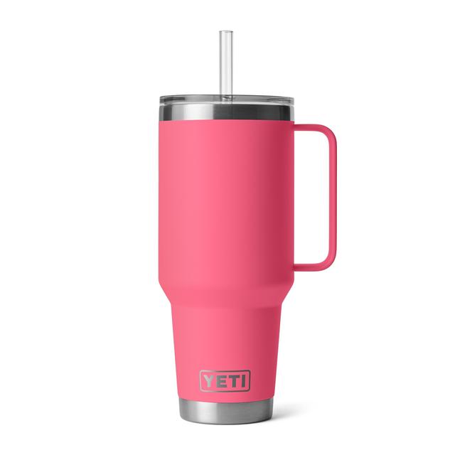 YETI - Rambler 42 oz Straw Mug-Tropical Pink