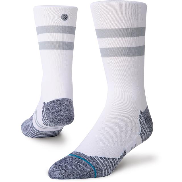 Stance - Run Light Crew Socks White