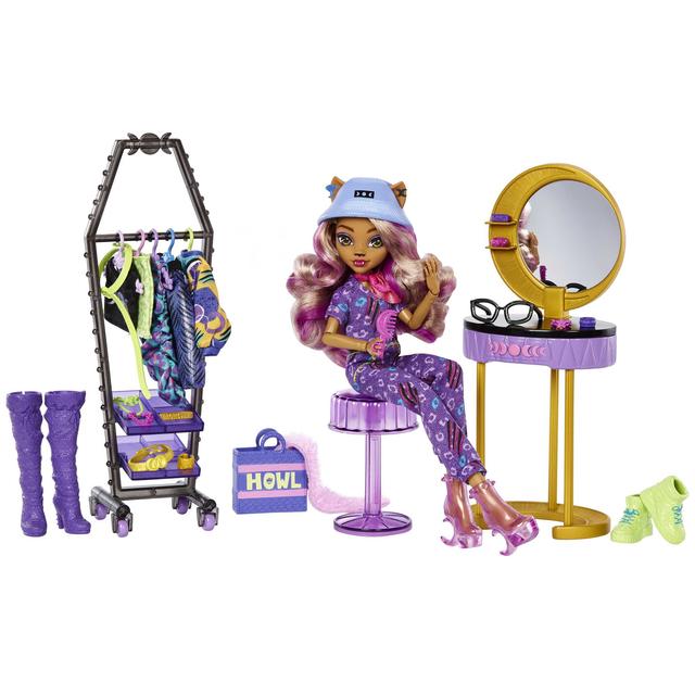 Mattel - Monster High Clawdeen Wolf Studio Play Set in Durham NC