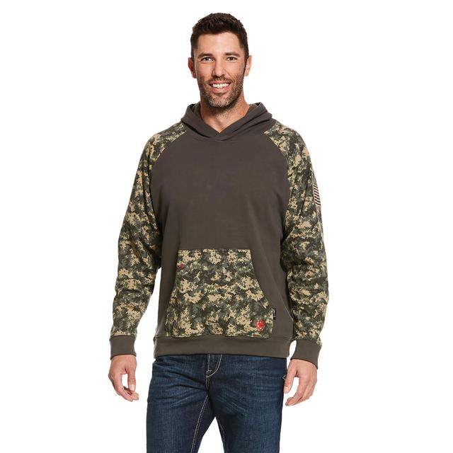 Ariat - Men's FR DuraStretch Patriot Hoodie in Spring TX