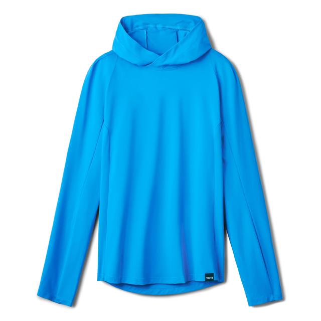 YETI - Women's Hooded Ultra Lightweight Sunshirt Blue L in Marina CA