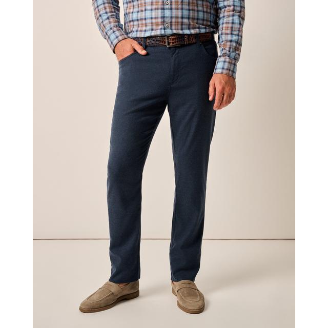 Johnnie-O - Mens London Brushed Twill Flannel Pant in Durham NC