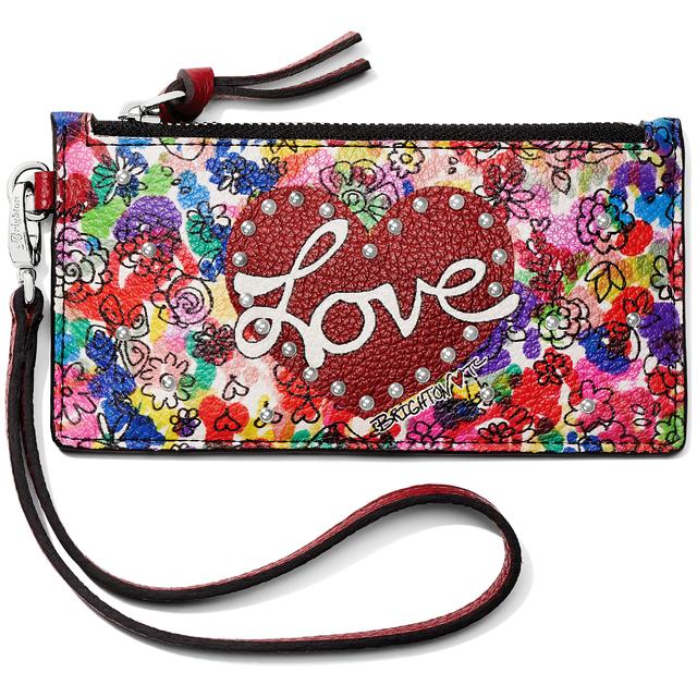 Brighton - Love Bouquet Card Pouch in Cambria CA