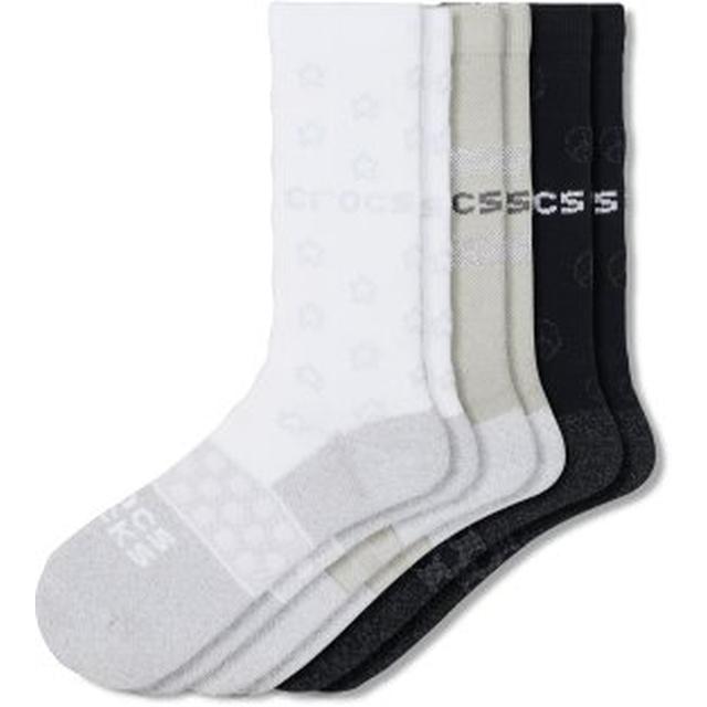 Crocs - Socks Adult Crew Cyber Shine 3 Pack in Vista CA