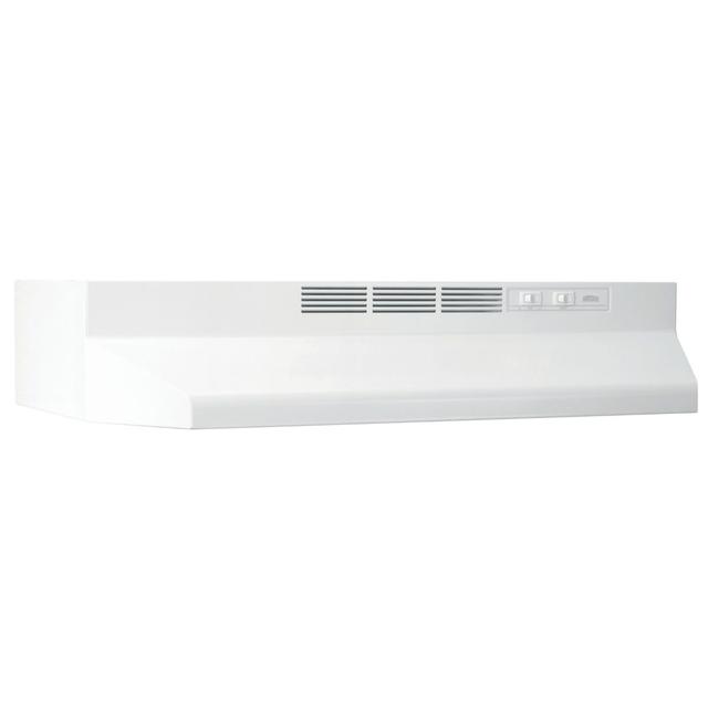 Broan-NuTone - 24-Inch Ductless Under-Cabinet Range Hood w/ Easy Install System, White in Martinsville IN