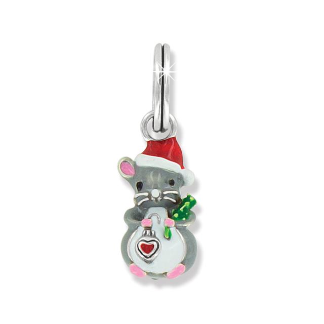 Brighton - Christmas Mouse Charm