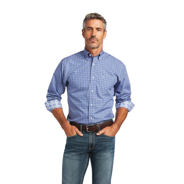 Ariat - Men's Wrinkle Free Ezrah Fitted Shirt