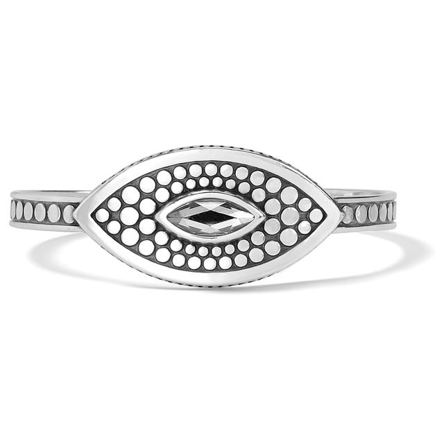 Brighton - Pebble Disc Marquise Cuff Bracelet in Cisco TX