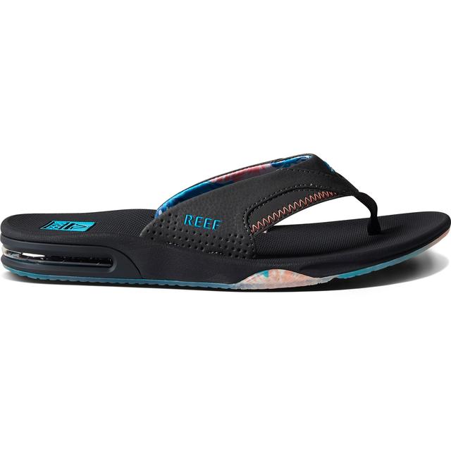 Reef - Men's Fanning Flip-Flops  Black in Rancho Cucamonga CA