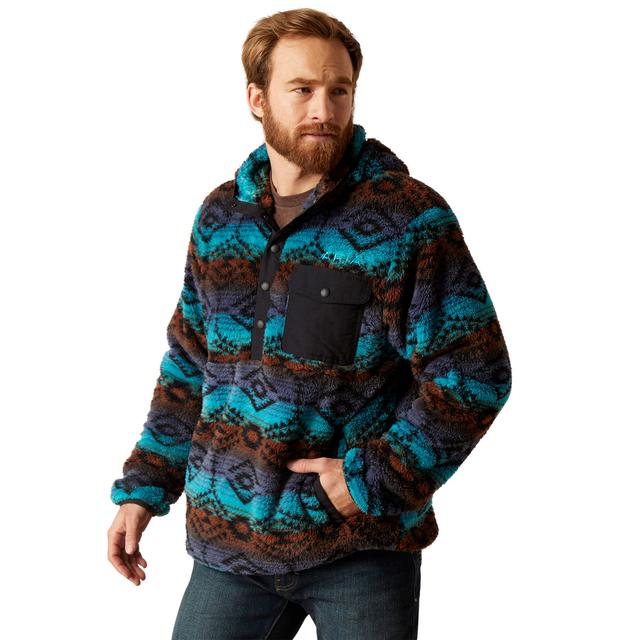 Ariat - Men's Polar Bear Fleece Hoodie in Freeman SD