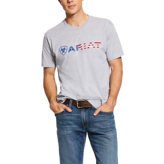 Ariat - Men's USA Wordmark T-Shirt in Cincinnati OH