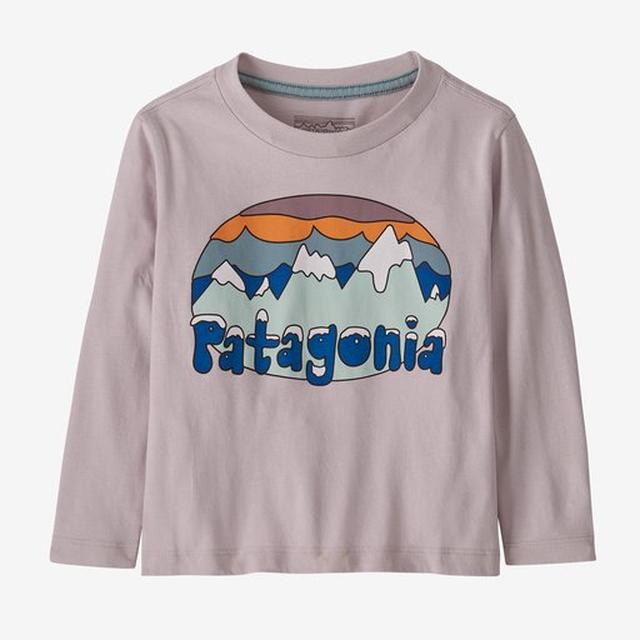 Patagonia - Baby Long Sleeved Fitz Roy Flurries T Shirt