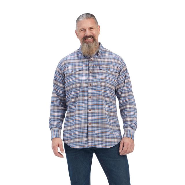 Ariat - Men's Rebar Flannel DuraStretch Work Shirt in South Sioux City NE