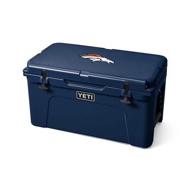 YETI - Denver Broncos Tundra 65 Hard Cooler - Navy