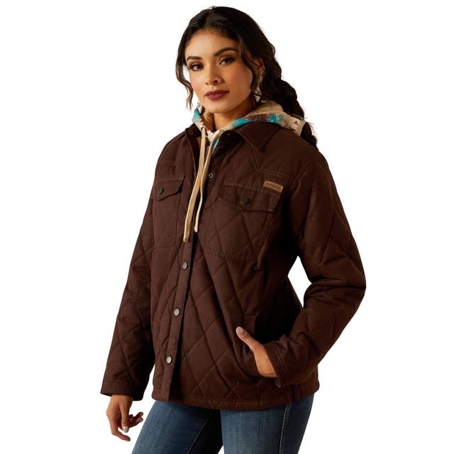 Ariat - Womens Grizzly Quilted Barn Jacket in Freeman SD