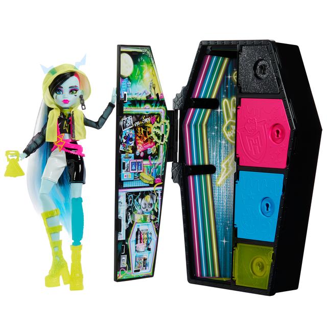 Mattel - Monster High Doll, Frankie Stein, Skulltimate Secrets: Neon Frights in Meridian ID