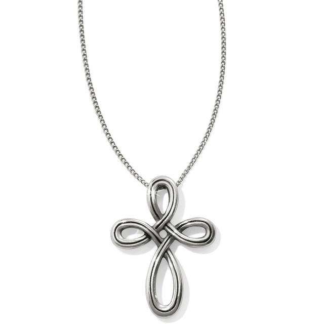 Brighton - Interlok Petite Cross Necklace in Bakersfield CA