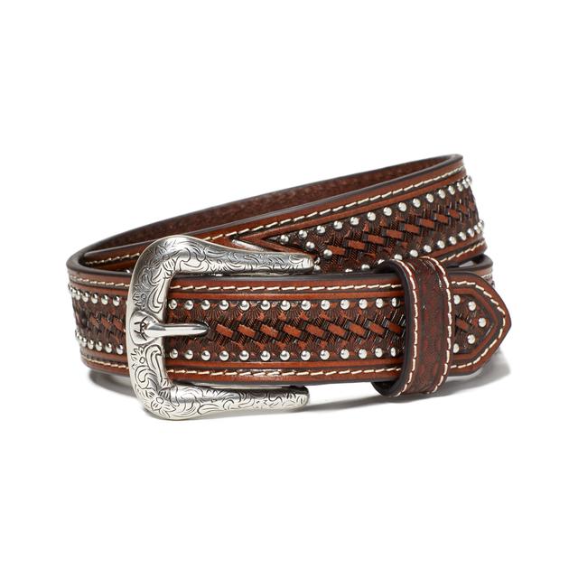 Ariat - Studded Basket Weave Belt