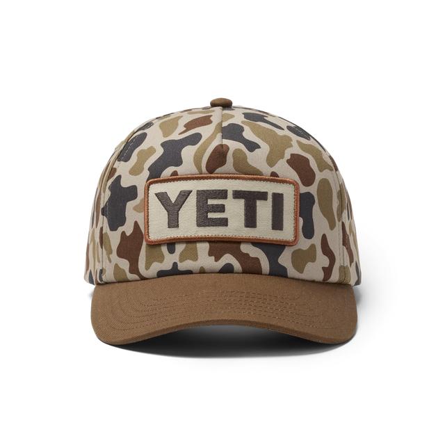 YETI - Wetlands Camo Logo Badge Mid Pro Flat Brim Hat - Wetlands Camo in South Sioux City NE