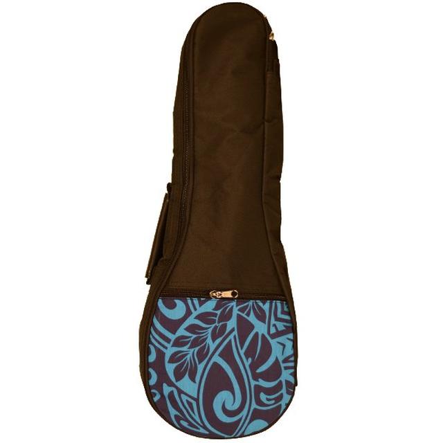 Kala Brand Music Co. - Blue Tribal Hawaiian Accent Bag for Ukulele