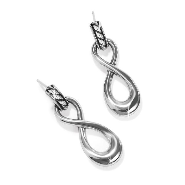 Brighton - Interlok Infinity Post Drop Earrings