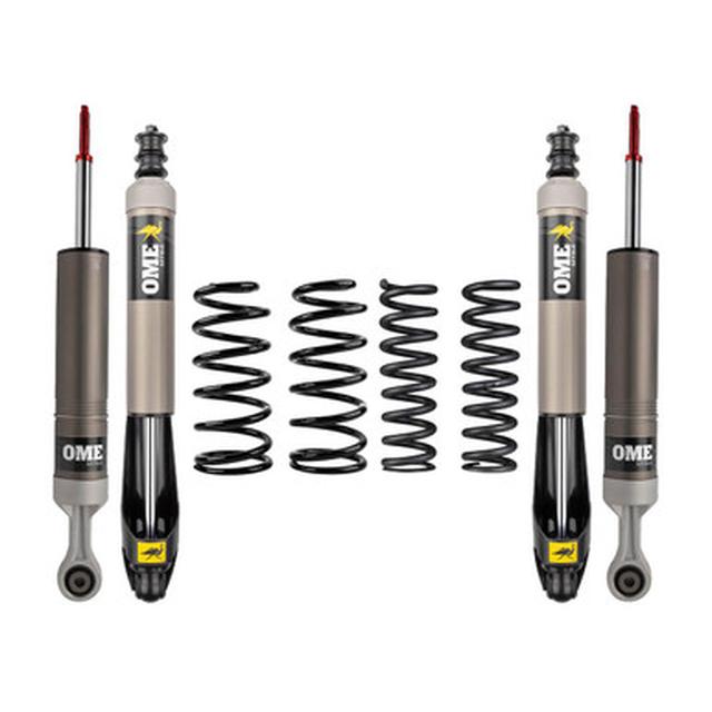 ARB USA Brand - Old Man Emu MT64 Kit FR 2.5 in/220-330 lb, RR 2 in/440 lb 2113K | Gray
