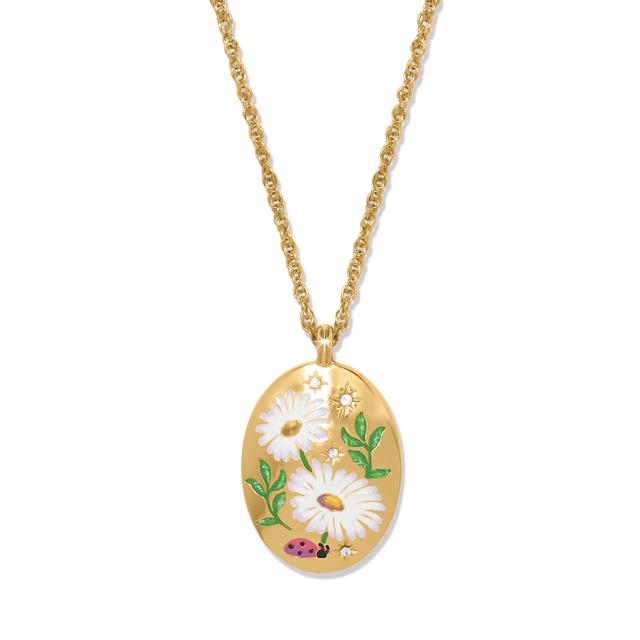 Brighton - Reverie Daisy Necklace in Oblong IL