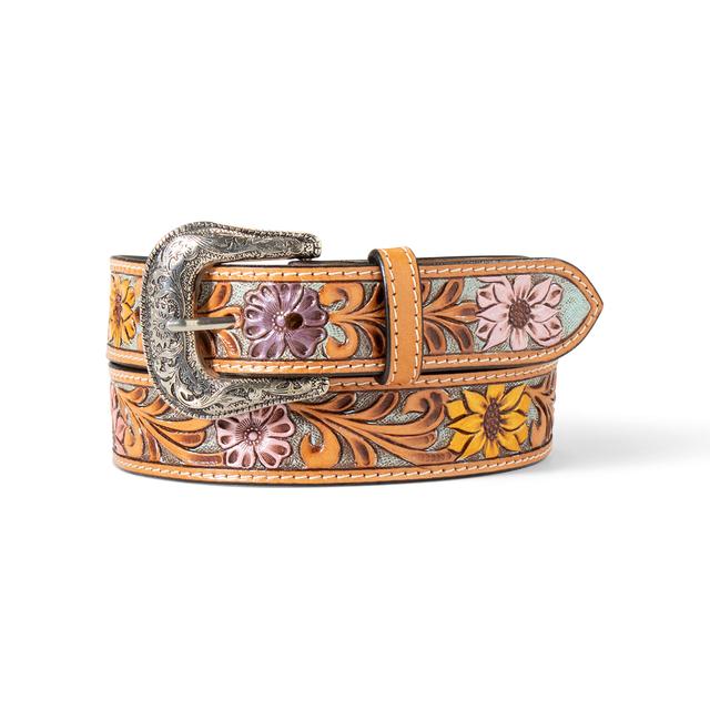 Ariat - Women's Floral Emboss Belt