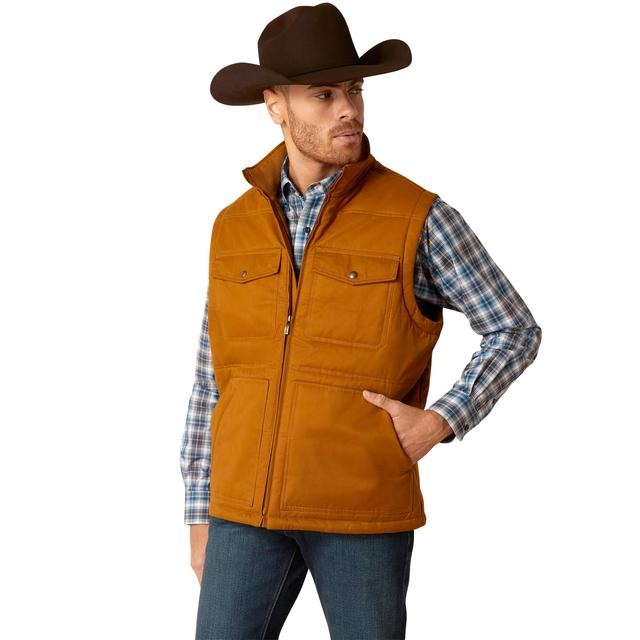 Ariat - Men's Grizzly 2.0 Canvas Conceal and Carry Vest in Indianapolis IN