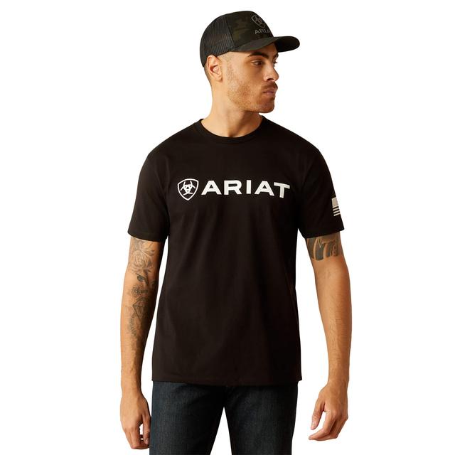 Ariat - Men's Shield Flag T-Shirt in Dardanelle AR
