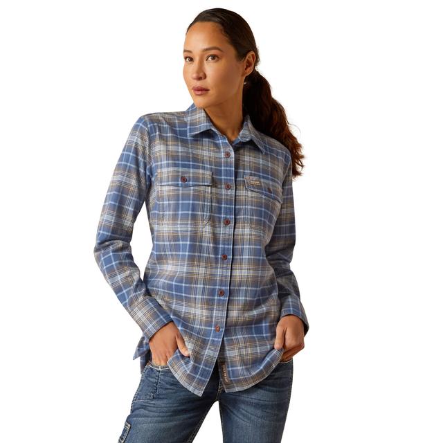 Ariat - Womens Rebar Flannel DuraStretch Work Shirt in Roanoke VA